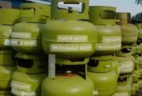 Gas elpiji 3 Kg di Mataram Baru-Sribhawono Langka Jelang lebaran Idul Fitri 1445 hijriah. Sumber: Agus Sahroni