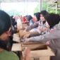 Polres Lampung Timur gelar pasar murah dan bazar UMKM untuk antisipasi kenaikan harga sembako menjelang lebaran. Sumber: Agus Sahroni/dok Humas Polres Lampung Timur