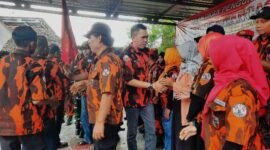 Suasana acara pelantikan Pemuda Pancasila yang digelar pada Kamis 9 Mei 2024.
Sumber: Agus Sahroni
