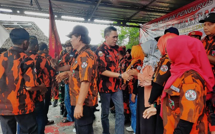 Pelantikan pemuda Pancasila Raman utara