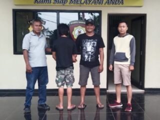 Pemuda asal sekampung ditangkap polisi karena ambil hp milik warga Mataram Baru
