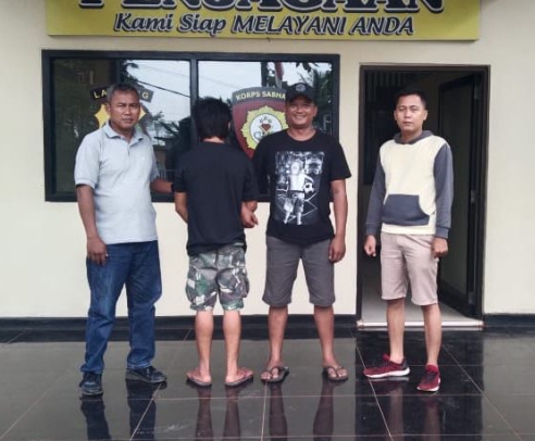 Pemuda asal sekampung ditangkap polisi karena ambil hp milik warga Mataram Baru