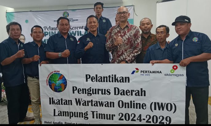 PW dan PD IWO Se-Lampung dilantik, didukung PHE OSES