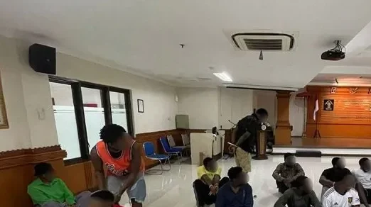 24 warga negara asing asal Nigeria, Tanzania dan Ghana diamankan Imigrasi Ngurah Rai Bali.