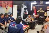 PD IWO Way Kanan saat audiensi dengan Kapolres.
Sumber: IWO Way Kanan