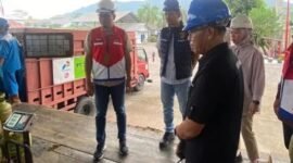 Pertamina melakukan pengecekan di agen LPG di Lampung.
Sumber: ANTARA