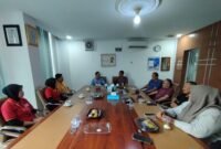 Alfamart dan PWI Lampung menggelar pertemuan, Jumat 28 Juni 2024. Sumber: Agus Sahroni