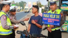 Polres Lampung Timur mulai menggelar operasi Patuh Krakatau. Sumber: Sukirno/Hum Polres Lampung Timur