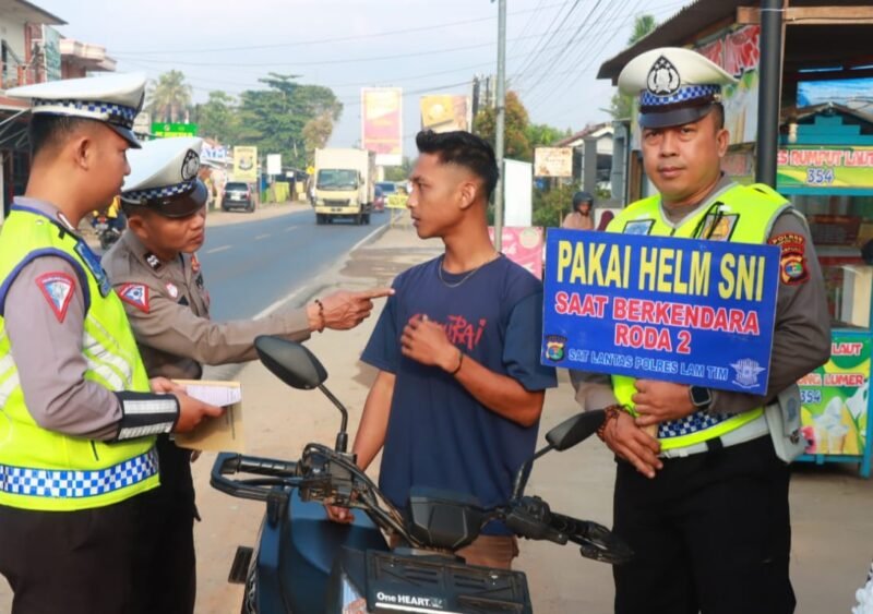 Polres Lampung Timur mulai menggelar operasi Patuh Krakatau. Sumber: Sukirno/Hum Polres Lampung Timur