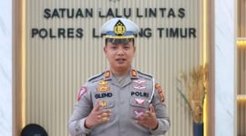 Kasat Lantas Polres Lampung Timur, AKP Glend Felix Siagian