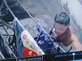 Pencurian Pakaian Dalam di Lampung Timur, Aksi Pelaku Terekam CCTV Warga