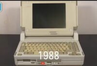 Penampakan laptop jaman dulu. Sumber: Tangkapan layar YouTube/EpicVice