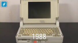 Penampakan laptop jaman dulu. Sumber: Tangkapan layar YouTube/EpicVice