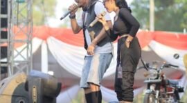 JaSka Band feat Nisa tampil di acara Anniversary CBCL Metro ke-15 tahun, yang digelar di lokasi wisata Capit Urang, Banjarsari, Metro Utara, Sabtu 20 Juli 2024. Sumber: dok CBCL Metro.