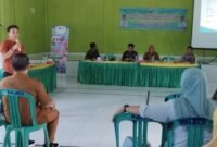 Suasana kegiatan Pencegahan Kekerasan terhadap Perempuan, Anak, dan TPPO” di Balai Desa Sambikarto, Kecamatan Sekampung, Lampung Timur, pada Selasa, 6 Agustus 2024. Sumber: dok IWO Lampung