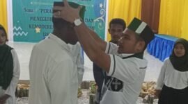 Suasana saat pelantikan HMI Kabupaten Kepulauan Aru. Sumber: dok HMI