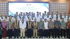 Pelantikan HMI Badko Sumbagsel. Sumber: dok HMI