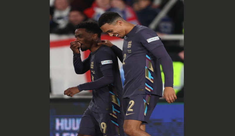 Inggris Dominasi Finlandia 3-1 di UEFA Nations League.
Sumber: X/@england