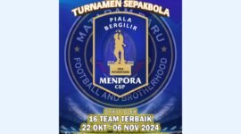 Menpora Cup jilid 2 akan digelar di Lapangan Merdeka Mataram Baru, Lampung Timur. Sumber: Ist