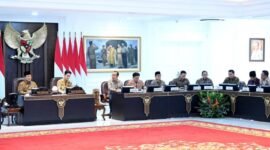 Suasana sidang kabinet paripurna di Kantor Presiden, Jakarta, Rabu 23 Oktober 2024. Sumber: kemhan.go.id