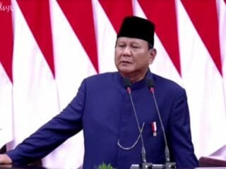 Pidato Presiden Prabowo