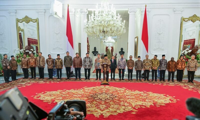 Daftar Kabinet Merah Putih. Sumber: Kementerian Sekretariat Negara Republik Indonesia