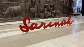 Tangkapan layar nama Mall Sarinah. Sumber: YouTube/All Friends Entertainment