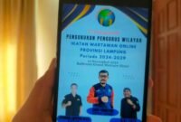 Penampakan proposal yang mengatasnamakan IWO Lampung. Sumber: Sukirno/Humas IWO Lampung