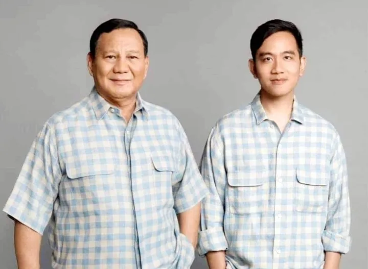 Pasangan Presiden Terpilih dan Wakil Presiden Terpilih Prabowo Subianto dan Gibran Rakabuming Raka. Sumber: Instagram/prabowogibran