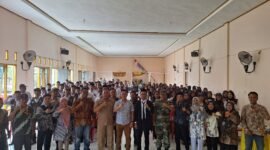 Pelantikan PTPS se-Kecamatan Labuhan Maringgai. Sumber: Hadi Jakariya/MKL