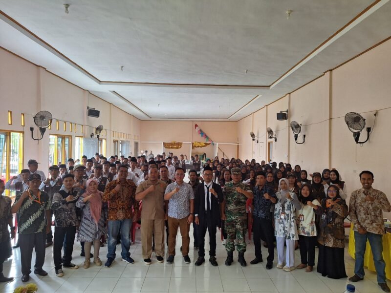 Pelantikan PTPS se-Kecamatan Labuhan Maringgai. Sumber: Hadi Jakariya/MKL