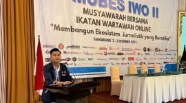 Sekretaris IWO Lampung Ade Setiawan.