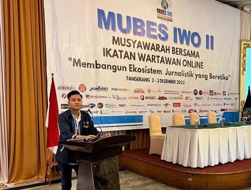 Sekretaris IWO Lampung Ade Setiawan.