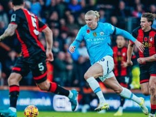 Rekor Tak Terkalahkan Manchester City Terhenti, Bournemouth Tumbangkan Sang Juara dengan Skor 2-1