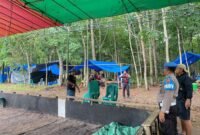 Polisi gerebek dua arena sabung ayam di Kecamatan Menggala. Sumber: Tribrata News