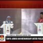  Tangkapa layar video debat calon bupati Lampung Timur  putaran tiga. Sumber: YouTube/KPU Lampung Timur