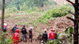 Proses pencarian korban di Kecamatan Gegerbitung, Kabupaten Sukabumi, Jawa Barat, Kamis 5 Desember 2024. Sumber: ANTARA