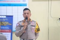Kasat Lantas Polres Lampung Timur AKP Glend Felix Siagian. Sumber: Tribrata News