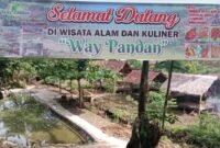 Wisata Kuliner Way Pandan, Desa Mataram Baru, Kecamatan Mataram Baru, Lampung Timur. Sumber: Hadi Jakariya