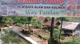 Wisata Kuliner Way Pandan, Desa Mataram Baru, Kecamatan Mataram Baru, Lampung Timur. Sumber: Hadi Jakariya
