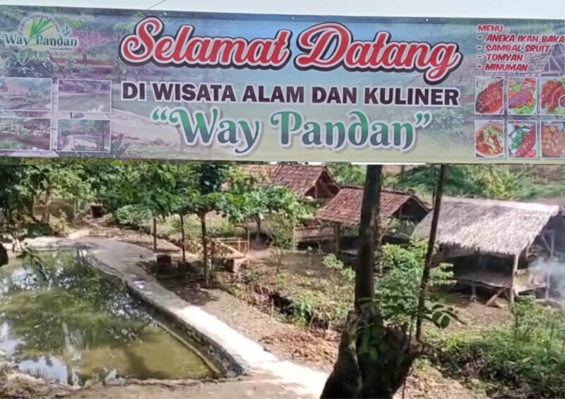 Wisata Kuliner Way Pandan, Desa Mataram Baru, Kecamatan Mataram Baru, Lampung Timur. Sumber: Hadi Jakariya