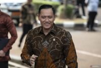 Menteri Koordinator Infrastruktur dan Pembangunan Kewilayahan Agus Harimurti Yudhoyono (AHY). Sumber: ANTARA