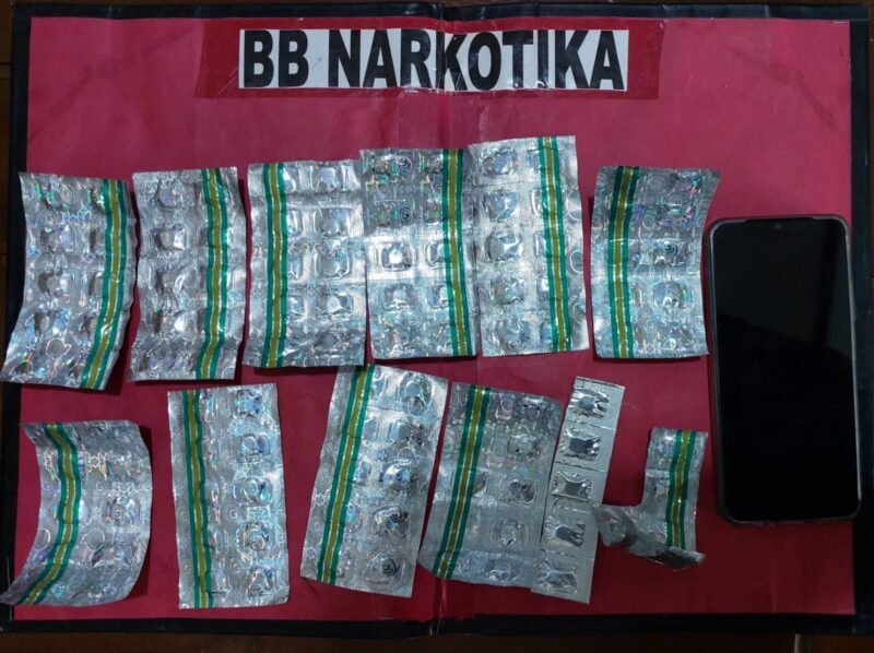 Dua Pria Pengedar Obat Keras di Lampung Timur Ditangkap Polisi