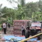 Truk Muat Pasir Terguling di Purworejo, 11 Tewas dan 5 Luka.