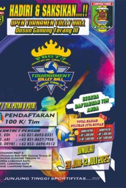 Bakal Digelar Turnamen Voli Bergengsi, Klub Terbaik di Lampung Timur Siap Bertarung