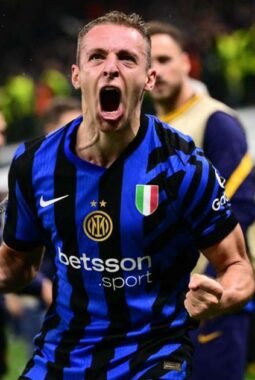 Gol Frattesi di Extra Time Antar Inter ke Final Liga Champions Usai Drama 7-6 Kontra Barcelona