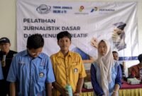 Kegiatan ini diinisiasi Forum Jurnalis Online dan Televisi (JON TV) Lampung bekerja sama dengan Pertamina Hulu Energi Offshore Southeast Sumatera (PHE OSES)./Ist