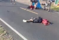 Kecelakaan Maut di Lintas Timur Sumatera Tewaskan 2 Siswi SMA./ Ist