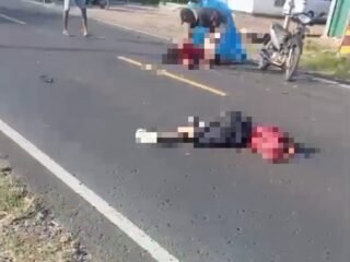 Insiden Kecelakaan Maut di Lintas Timur Sumatera Tewaskan 2 Siswi SMAN 1 Pasir Sakti