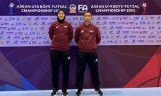 Fitra Fauzi dan Tita Rosita Terpilih Jadi Wasit Futsal di ASEAN U-16 dan U-19 Championship 2025